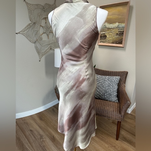 Retro 30s 40s Fitted midi dress SZ 2-4 - Picture 3 of 12